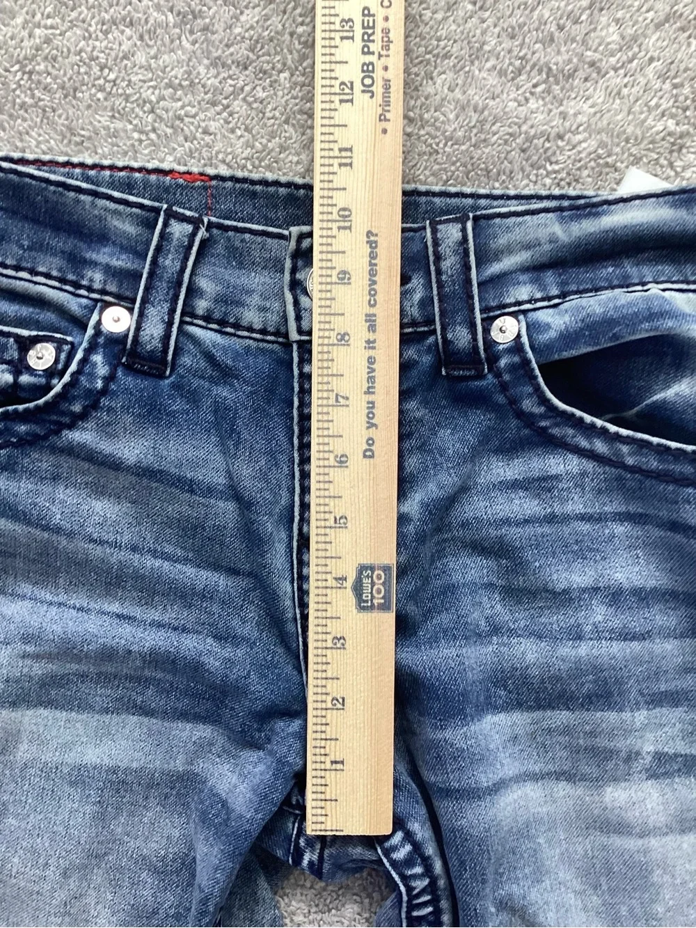True Religion true stitching no